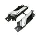 thumbnail image 3 of Manija de la puerta interior del automóvil 96861998 96861999, 2 piezas ABS Manijas de puerta interior plateadas Reemplazo de accesorios de automóvil para Captiva Sport 2012-2015, 3 of 14
