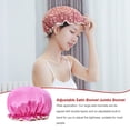 thumbnail image 3 of Minnieouse Gorro de dormir para mujer, gorros de pelo de ducha impermeables dobles, cubierta de cabeza de niña gruesa a prueba de aceite para el hogar, Type3 NO3 Minnieouse AP010840-09B, 3 of 6