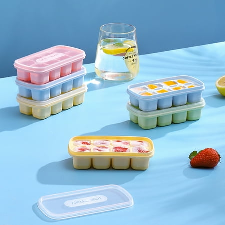 

Mairbeon Ice Cube Tray Food Grade Super Soft TPE Ice Ball Maker DIY Cold Drinks Ice Cube Mold for Home