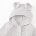 thumbnail image 5 of SGMVNU Sweaters for Girls Fall Winter Childrens Sweater Boys Sweater Cardigan Baby Pure Color Knitted Cardigan Coat Knitwear Tops(Size 18-24 Months, White), 5 of 8
