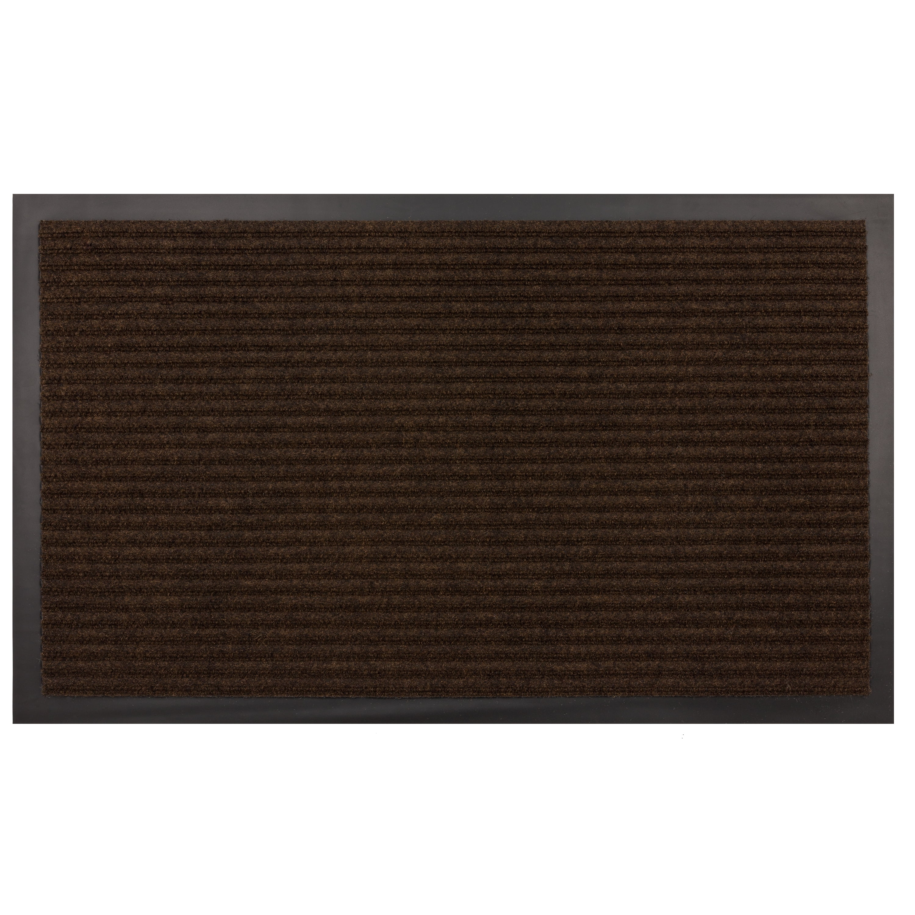 Mainstays Dura Vinyl Outdoor Doormat, Mocha, 18 in x 30 in