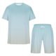 thumbnail image 3 of Mens Pantalones Casuales Cuello Redondo Impresión de Manga Corta Blusa Y Pantalones Cortos Traje, Pantalones de Traje para Hombres, 3 of 5