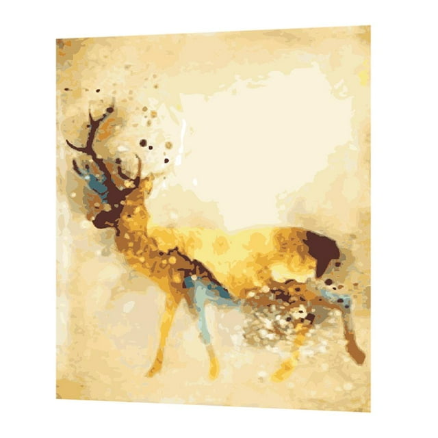 de pintura por números para bricoje, de pintura de para y adultos, de Navidad Soledad DIY Painting By Numbers Kit