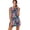 1-Hawaiian Flower, variant on Yuyamidu Dragonfly Boho Floral Womens Golf Dresses with Built-in Shorts Athletic Dress Zip Up Tennis Dress for Women Size XS A-Line Workout Golf Dresses