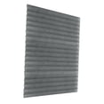 thumbnail image 3 of Cortinas temporales para ventanas, sin taladro, inalámbricas, con elevación, transpirables, de tela no tejida, despegables y adhesivas, para sala de Gris L, 3 of 8