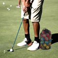 thumbnail image 2 of Nylon Golf Balls Storage Bag With Drawstring Design Suitable For Outdoor Activities 26X12.5cm Black 1Pcs, 2 of 5