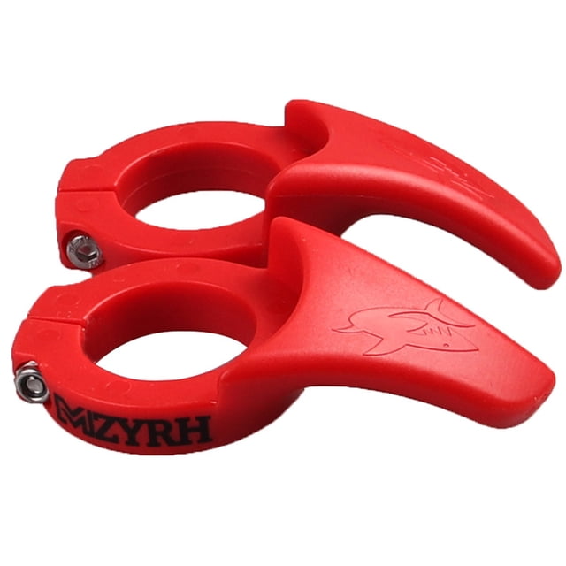 Soidarity 1 par de empuñaduras de ciclismo de carretera, manillares resistentes al desgaste de montaña, empuñaduras de pulgar, punta de goma, Ciclismo Rojo Soidarity OD0763-01