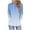Light Blue Sweatshirts, variant on Qgtaibl Hooded Pullover for Women Trendy Gradient Color Raglan Long Sleeve Daily Hoodies Drawstring Kangaroo Pocket Comfy Fall Sweatshirts Light Blue XXL