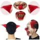 thumbnail image 2 of Máscara de payaso Scary de látex, Máscara decorativa de payaso de Halloween para adultos aterrador con pelo rojo para Halloween, carnaval y fiesta de terror, 2 of 5