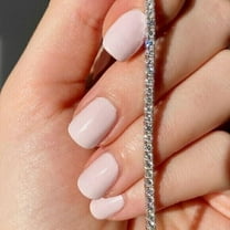 3 mm Round Cut Lab Created Diamond Women's Anniversary Gift Tennis Bracelet 14k White Gold Plated Silver 7 Inch