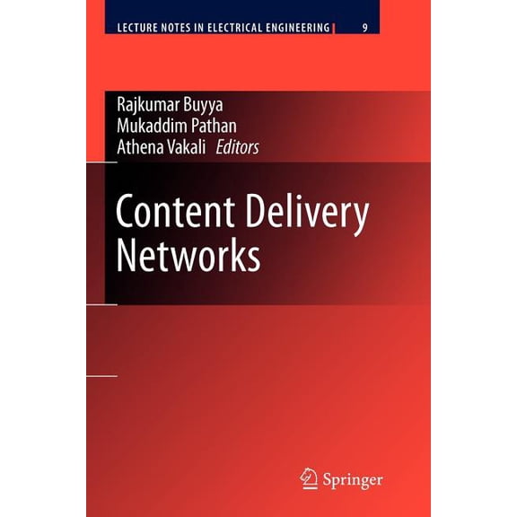 Lecture Notes in Electrical Engineering Content Delivery Networks, Book 9, (Paperback)