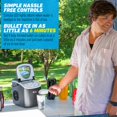 thumbnail image 4 of Ice Maker Deco Compact Countertop 12kg Black 24h, 4 of 7