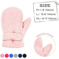 thumbnail image 5 of Baby Toddler Mittens, Boys Girls Winter Outdoor Gloves, Kids Easy-On Fleece Warm Mitterns, 5 of 5