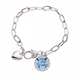 thumbnail image 1 of Generalidades Pulsera de cadena de corazón joyería encanto moda, 1 of 3