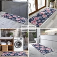 thumbnail image 2 of Pioneer Flower Floral Print Pattern Kitchen Rug Mat,Kitchen Runner Rugs Non Skid Washable,Decorative Kitchen Floor Mats for Kitchen,Sink,Laundry,17"X47", 2 of 5
