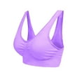 thumbnail image 6 of XXLvision Women's Plus Size Wireless Padded Yoga Sports Bra, 6 of 7