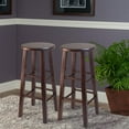 thumbnail image 4 of Winsome Wood Pacey 29" Bar Stools, Set of 2, Walnut, 4 of 5