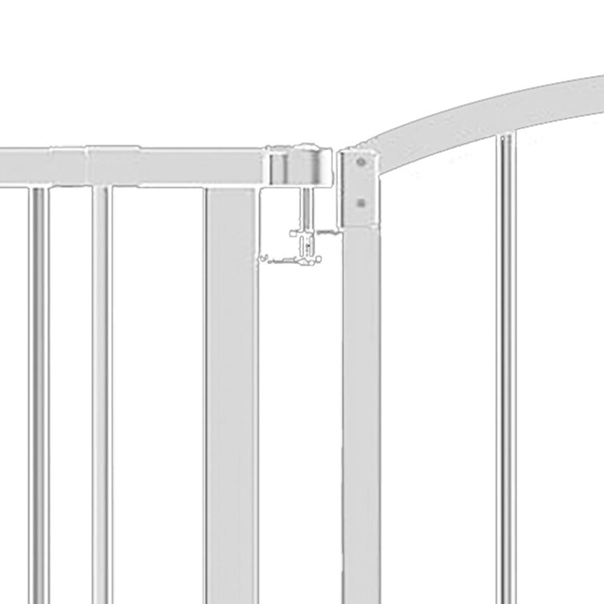Ingenuity Ozzy & Kazoo Deluxe Extra Tall Walk - Through Arch Dog Gate
