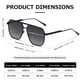 thumbnail image 3 of Gafas DE sol Retro Espejos NQ 2 piezas, 3 of 4