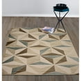 thumbnail image 3 of Lr Home Tranquillity Beige & Blue 7 Feet 9 Inches x 9 Feet 5 Inches Geometric Area Rug, 3 of 9