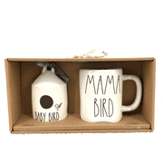 Rae Dunn Mama Bird Mug Baby Bird House Gift Set Artisan Collection