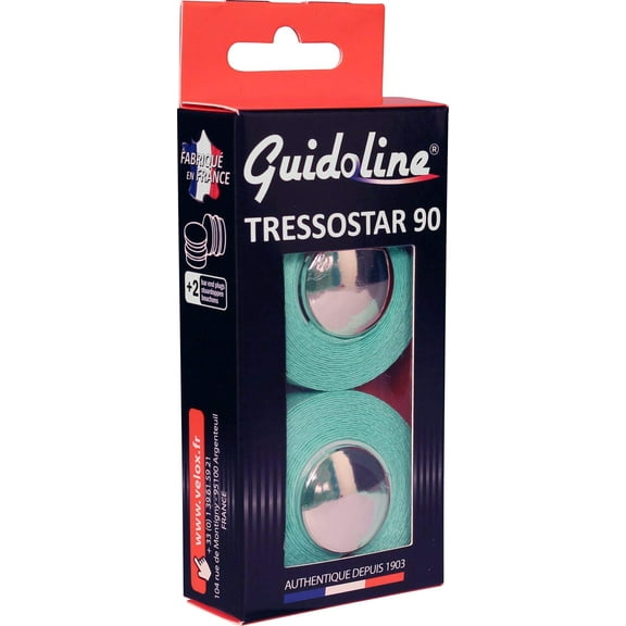 Velox Tressostar 90 Cotton Handlebar Tape, One Size, Bianchi Green