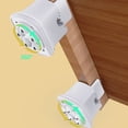 MYFULLY Furniture Lifter & Roller Slides Kit – Heavy Duty 360° Moving Tools For 330 LBS, Easily Rearrange Your Space Solo
