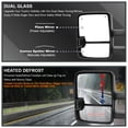 thumbnail image 5 of Spec-D Tuning Power Heated Tow Mirrors w/ LED Signal + Blind Spot Compatible with 2007-2021 Toyota Tundra, 2008-2017 Toyota Sequoia Left + Right Pair, 5 of 7
