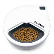 Cat Mate C300 Automatic Pet Feeder Three-Meal Feeder with Digital Timer and Ice Pack - For Cats And Small Dogs