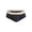 Black-Gold, variant on Fashion Style 99932 Briefs Color Black-Silver Size L/XL
