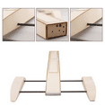 thumbnail image 3 of RC Speed Boat Wooden Sponson Outrigger Shrimp Speed Boat Model Kits Radio Remote Control Speedboat,Simple Kit, 3 of 10