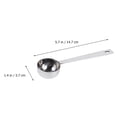 thumbnail image 2 of MasteelfCA 2pcs Coffee Scoop Teaspoon Tablespoon Stainless Steel Powder Measuring Spoons, 2 of 7