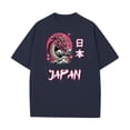 thumbnail image 4 of jowamay Japanese Shirts for Men Dragon Japan Print Short Sleeve Crew Neck T Shirt Cotton Beach Tops for Vacation, 4 of 7
