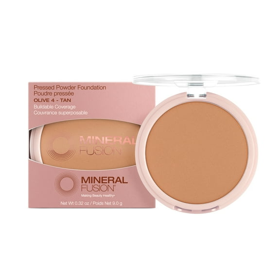Mineral Fusion Pressed Powder Foundation Olive 4
