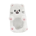 thumbnail image 3 of Portatarjetas de peluche con forma de animal, portátil, multifuncional, pequeño Gato blanco, 3 of 8