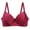 Red, variant on Plus Size Push up Bras for Women Seamless Bra Feature V-Neck Full-Figure Bra Style W-17 Hook and Eye Closure Sports Bras White XXL