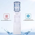 thumbnail image 4 of Top Loading Water Cooler Dispenser, Hot & Cold Water Cooler 5 Gallon with Children Safety Lock Storage Cabinet for Home Office Indoor Use, 4 of 8