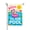Color 1, variant on Amhnf Cute Dogs And Pink Car With Wilde Hugs Text Garden Flag For Home Outdoor Garden Yard Decor 12x18 inch