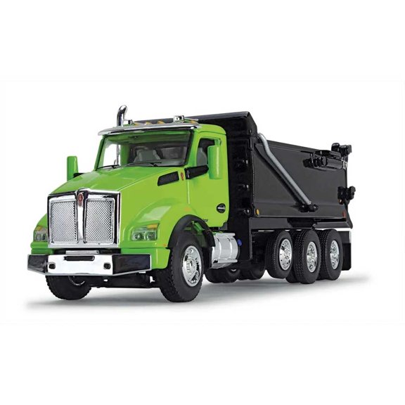 First Gear DCP 1/64 Green & Black Kenworth T880 Rogue Dump Truck 60-1413