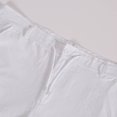 thumbnail image 6 of FRSASU Men's Linen Cotton Casual Twill Chino Shorts Slight Summer Beach Elasticity Shorts with Elastic Waist Drawstring White, 6 of 8