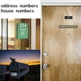 Mailbox Numbers Sticker Reflective Waterproof Self Adhesive Decal for ...