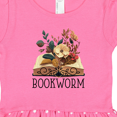 thumbnail image 3 of Inktastic Bookworm Book Lover Reading Quote Girls Toddler Dress, 3 of 4