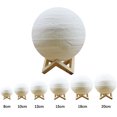 thumbnail image 3 of Mistaha 3D Printing Touching Jupiter Light USB Rechargeable 2-Color Dimmable Night Lamp Bedroom Decor with, 3 of 8