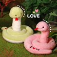 thumbnail image 6 of Snake Couple Plush Toys - Bride & Groom Wedding Gift Set, Cute Stuffed Animal for Valentine's Day, Christmas, Anniversary Green, 6 of 6