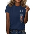 thumbnail image 2 of Tittly Usa Tank Top Women Flag Tank Tops For Women Usa Graphic Patriotic Tees Flag Shirts For Women Patriotic Shirts Blue XL, 2 of 8