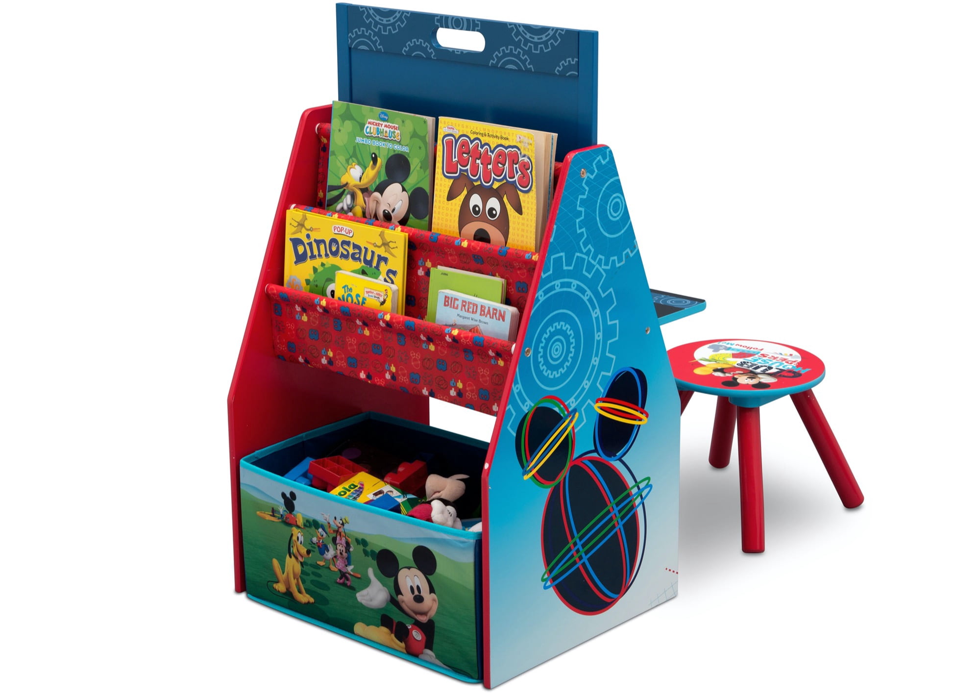Disney Mickey Mouse Easel and Play Station by Delta Children, Greenguard Gold Certified