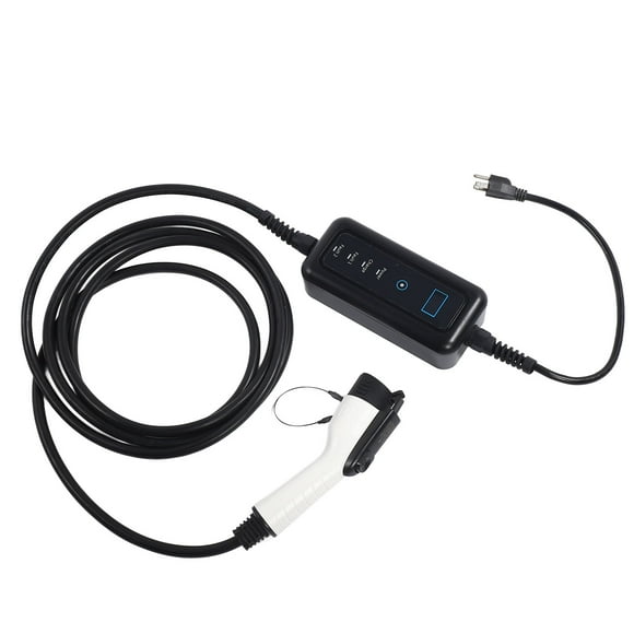 Level 2 EV Charger Cord, 5m Long Type 1 SAE J1772 Electric Car Charging Connector 16A Adjustable Conductivity IP55 Waterproof for New Energy Vehicles