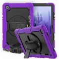 thumbnail image 1 of Étui pour Galaxy Tab A7 10.4 Pouces 2020 (SM-T500/T505/T507), CLARKCAS [avec Protecteur d'Écran Intégré] Antichoc et Robuste, 1 of 5
