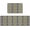 Abstractgla97539, variant on Kitchen Rugs and Mats,Persian Ethnic Pattern 2 Piece Anti Fatigue Area Runner Rug Set Comfort Standing Floor Mat,Teal Retro Floral Texture Non Slip Absorbent Doormats for Laundry/Bathroom/Bedroom