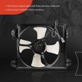 thumbnail image 3 of A-Premium A/C Condenser Fan Assembly Compatible with Select Mitsubishi Models - Galant 2004-2009, 3.8L - Replace# MR958431, 3 of 5